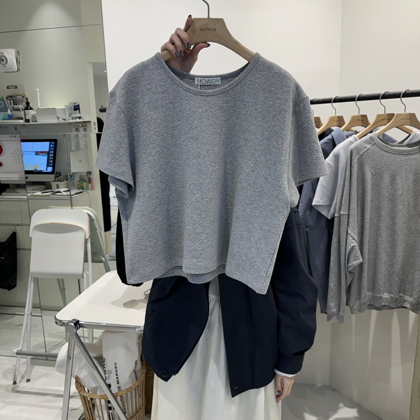 MOWER韓國直郵女士新品真品推薦時尚熱賣休閑26春夏人氣T恤MOWERT恤圖色2