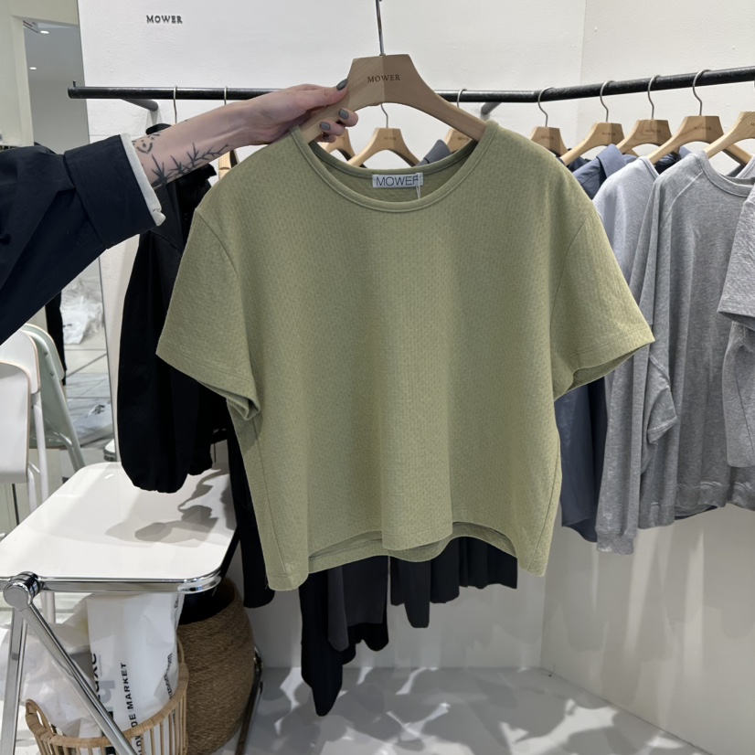 MOWER韓國直郵女士新品真品推薦時尚熱賣休閑26春夏人氣T恤MOWERT恤圖色5