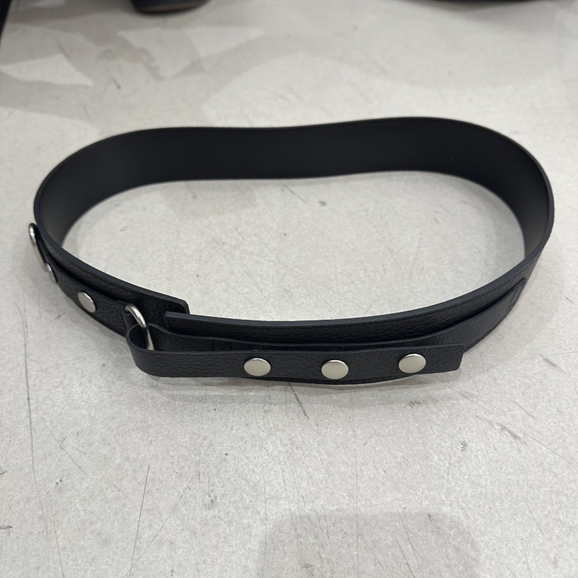 REPELLER東大門代購女士新品時尚職業26春夏腰帶腰帶紐扣REPELLER腰帶圖色2黑色