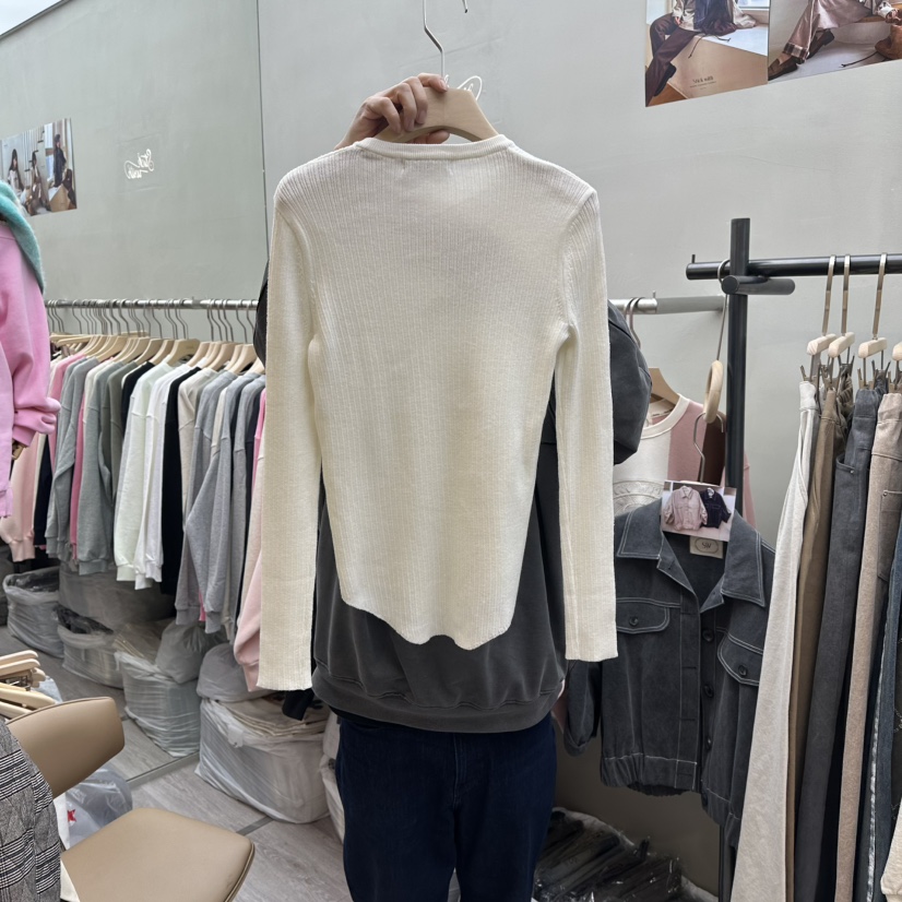 STICK WITH東大門直郵女裝新品休閑真品26春夏針織衫羊毛STICK WITH針織衫