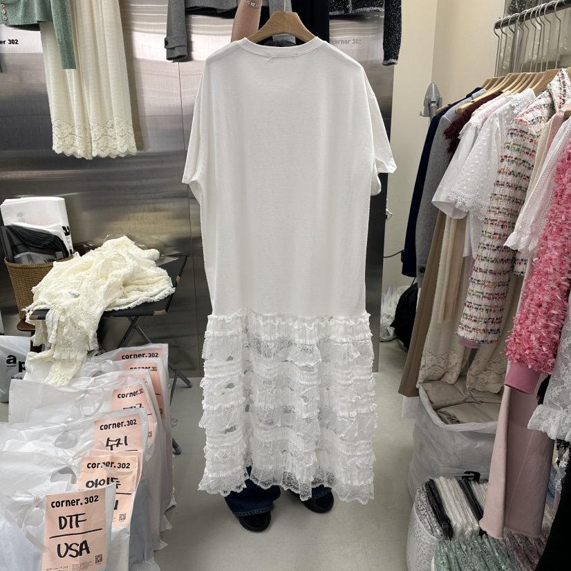 CORNER韓國直郵女士新款真品26春夏人氣熱賣推薦休閑連衣裙CORNER.302連衣裙