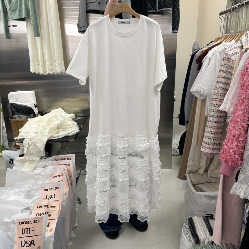 CORNER韓國直郵女士新款真品26春夏人氣熱賣推薦休閑連衣裙CORNER.302連衣裙圖色1