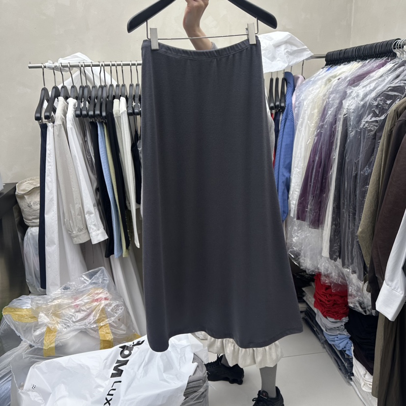 MARINER韓國直郵女士新品真品人氣推薦職業熱賣時尚26春夏長裙MARINER長裙圖色2墨色