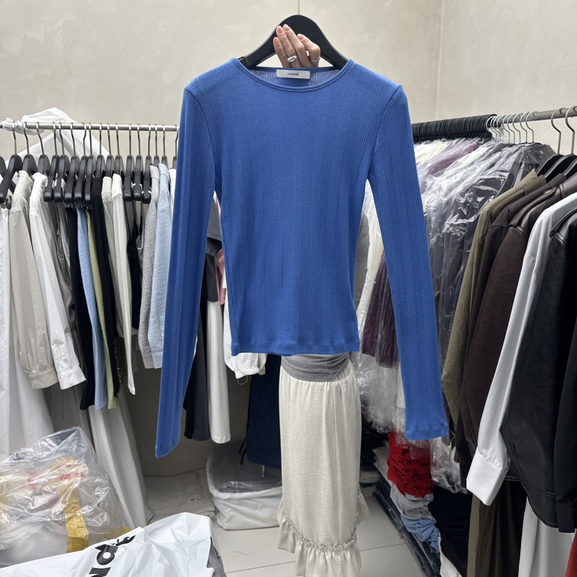 MARINER東大門代購女士新款真品26春夏人氣職業休閑長袖T恤MARINER長袖T恤圖色2