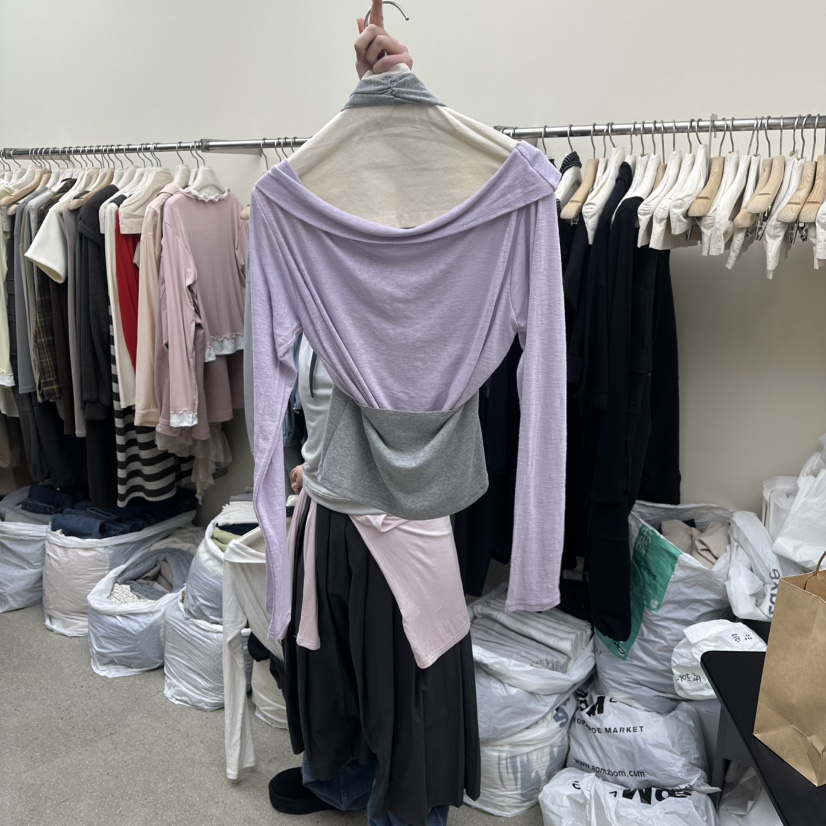 AMOEBA韓國代購女士新品時尚26春夏休閑熱賣人氣套裝兩件套AMOEBA套裝