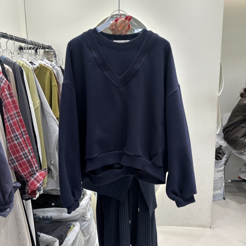 AT THE END韓國代購女士新款休閑人氣熱賣26春夏職業衛衣AT THE END衛衣圖色4