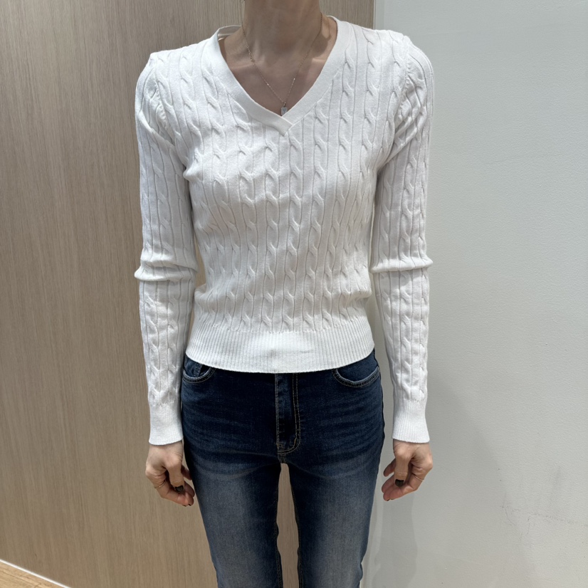 ZIPPER韓國代購女士新款熱賣26春夏推薦人氣職業休閑針織衫ZIPPER針織衫圖色3