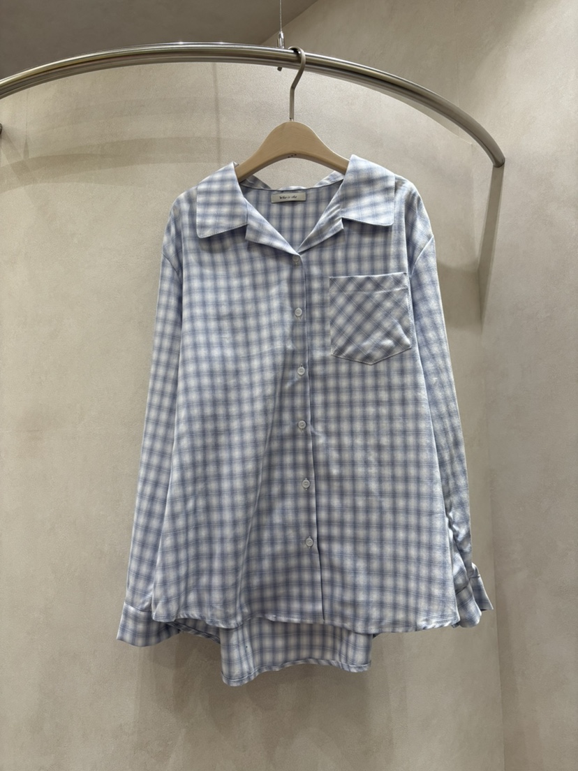 WHO IS SHE東大門代購女裝新款推薦人氣26春夏襯衫蕾絲衫WHO IS SHE襯衫/蕾絲衫圖色2