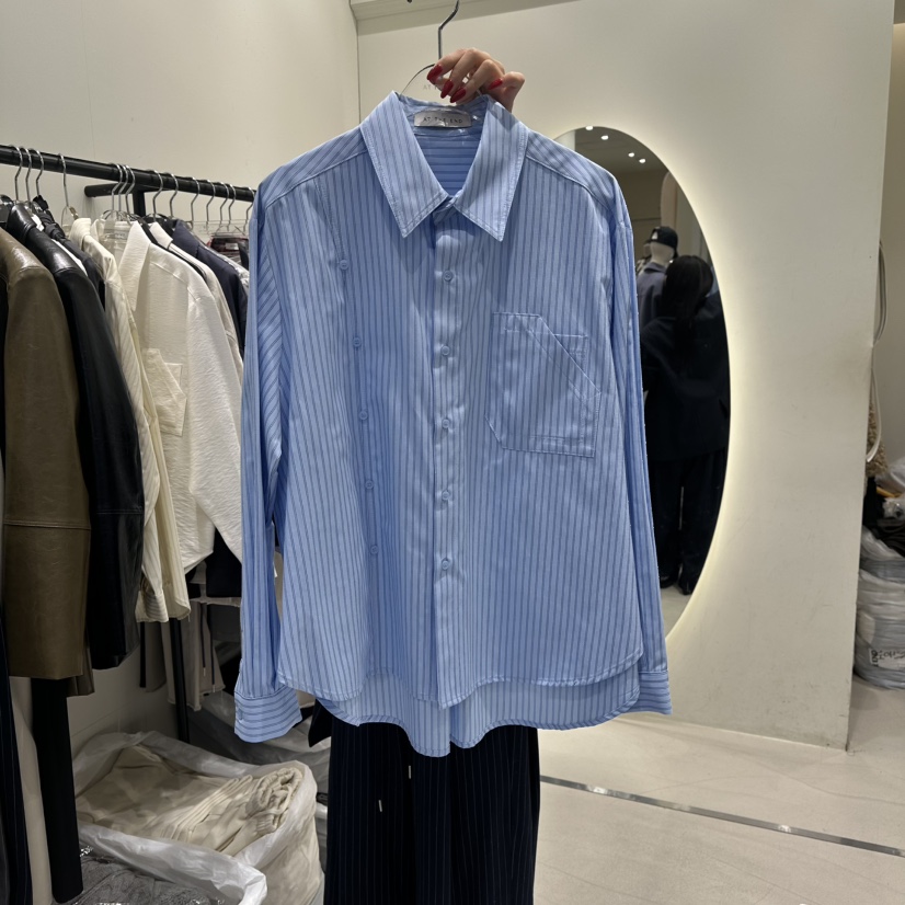 AT THE END韓國代購女裝新品熱賣真品推薦26春夏襯衫蕾絲衫AT THE END襯衫/蕾絲衫圖色2