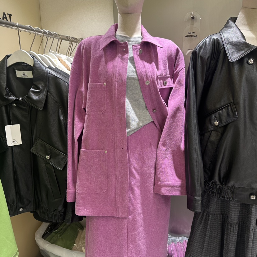 REFLAT韓國代購女裝新款真品時尚休閑熱賣人氣26春夏夾克REFLAT夾克圖色1