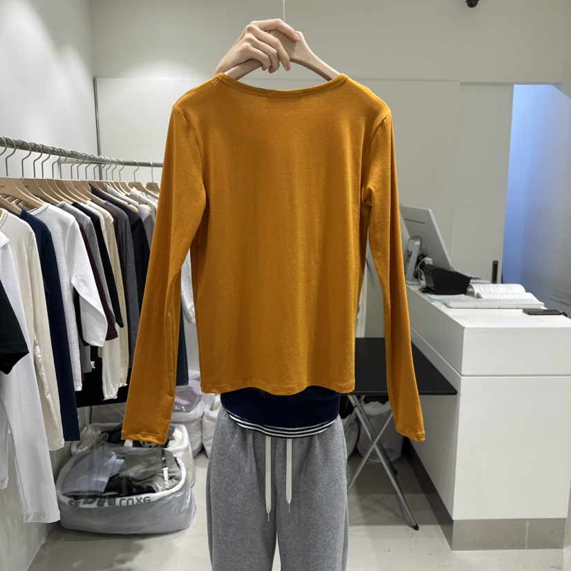 GLORY東大門直郵女士新品真品職業人氣推薦熱賣26春夏長袖T恤GLORY長袖T恤