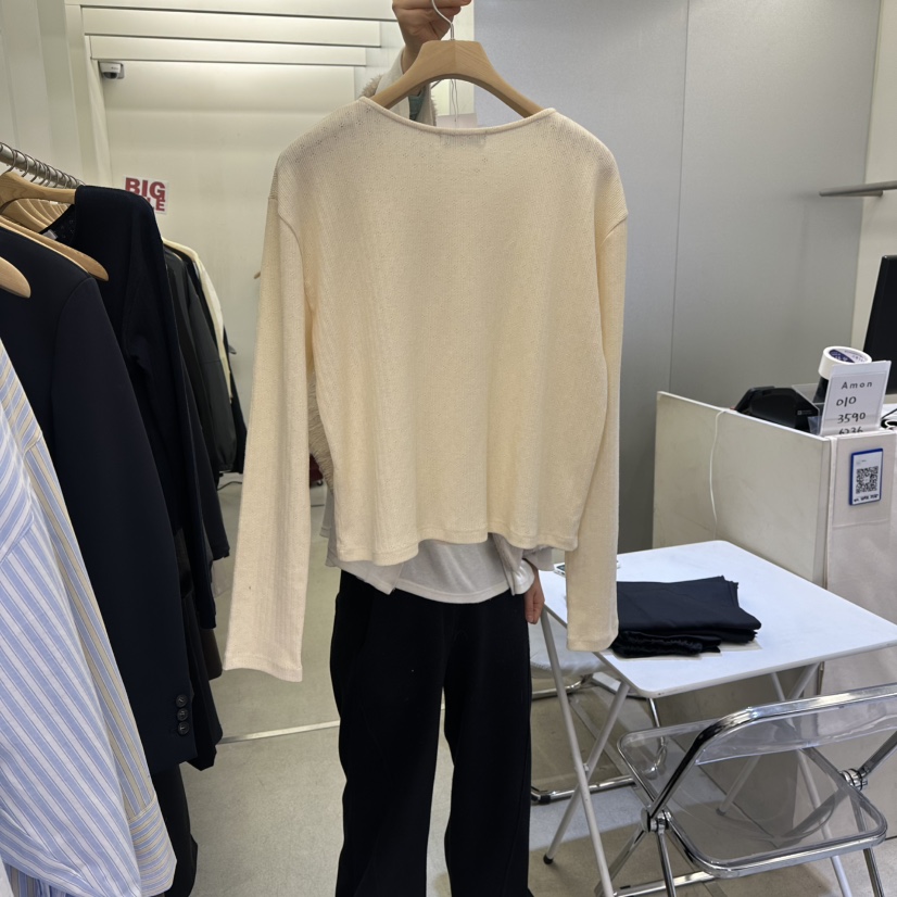 AMON東大門直郵女士新品推薦熱賣休閑職業針織衫開衫紐扣AMON針織衫