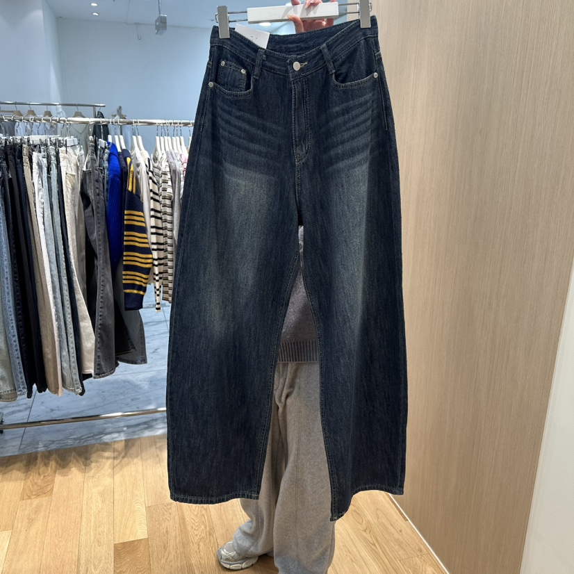 ZIPPER韓國代購女士新品職業人氣休閑推薦26春夏時尚牛仔褲ZIPPER牛仔褲圖色1