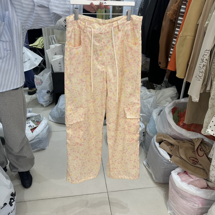 EGG IS東大門實拍女裝新品休閑26春夏時尚推薦職業休閑褲EGG IS休閑褲圖色2