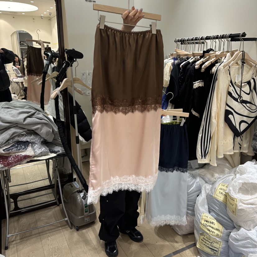 THEMORYPARK東大門代購女裝新款休閑職業熱賣真品人氣長裙THE MORY PARK長裙圖色3