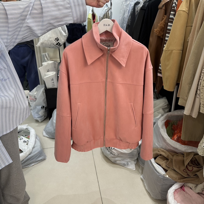 EGG IS韓國代購女裝新品26春夏時尚休閑人氣推薦熱賣夾克EGG IS夾克圖色2