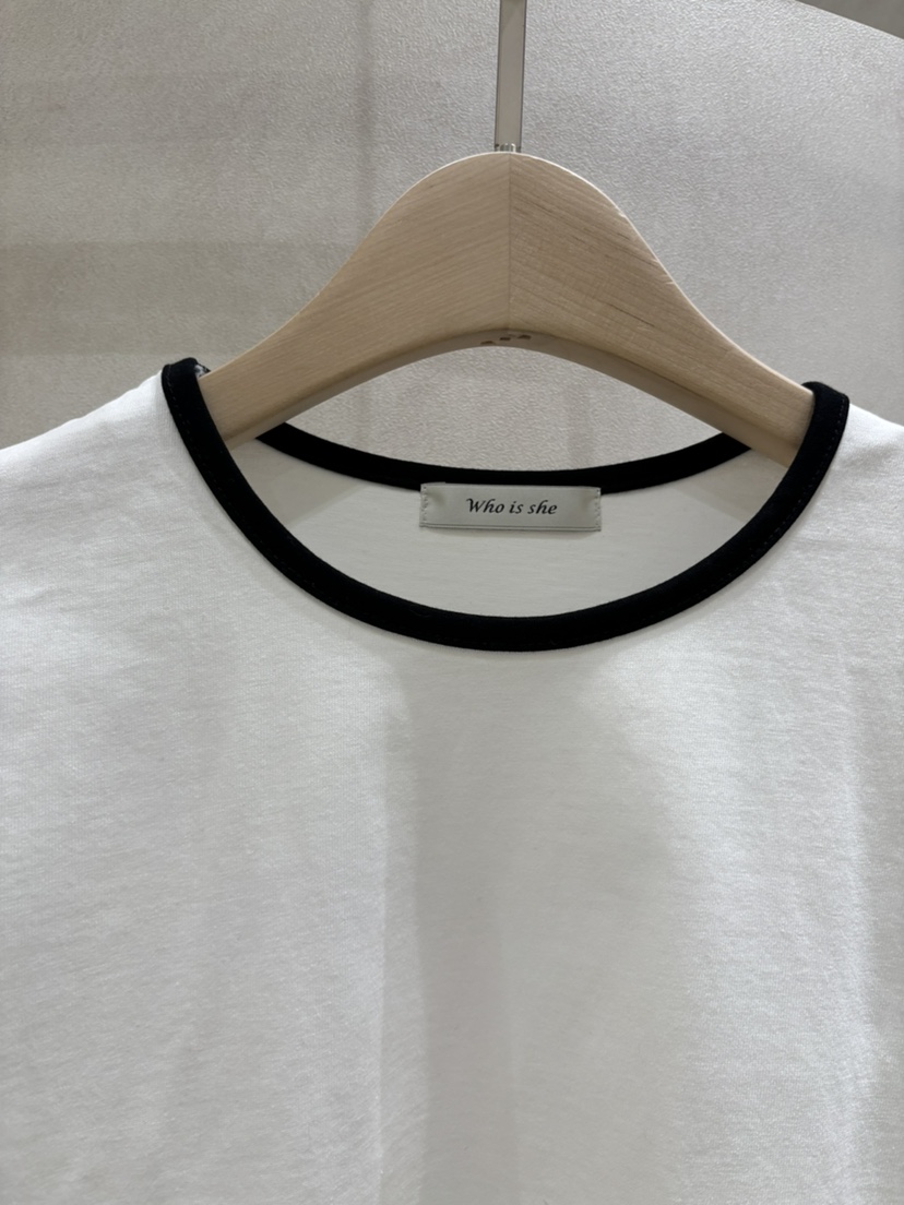 WHO IS SHE東大門實拍女裝新款真品推薦時尚人氣26春夏T恤WHO IS SHET恤