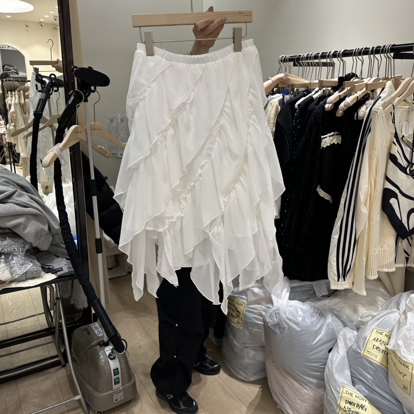 THEMORYPARK韓國代購女裝新品人氣26春夏職業半身裙中短裙THE MORY PARK半身裙/中短裙圖色1