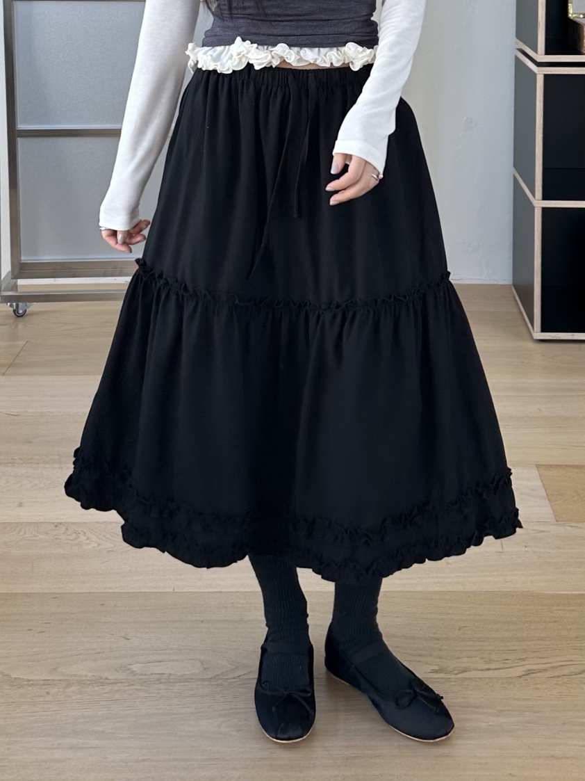 I MFACT東大門代購女裝新品職業26春夏熱賣半身裙中短裙I MFACT半身裙/中短裙圖色2