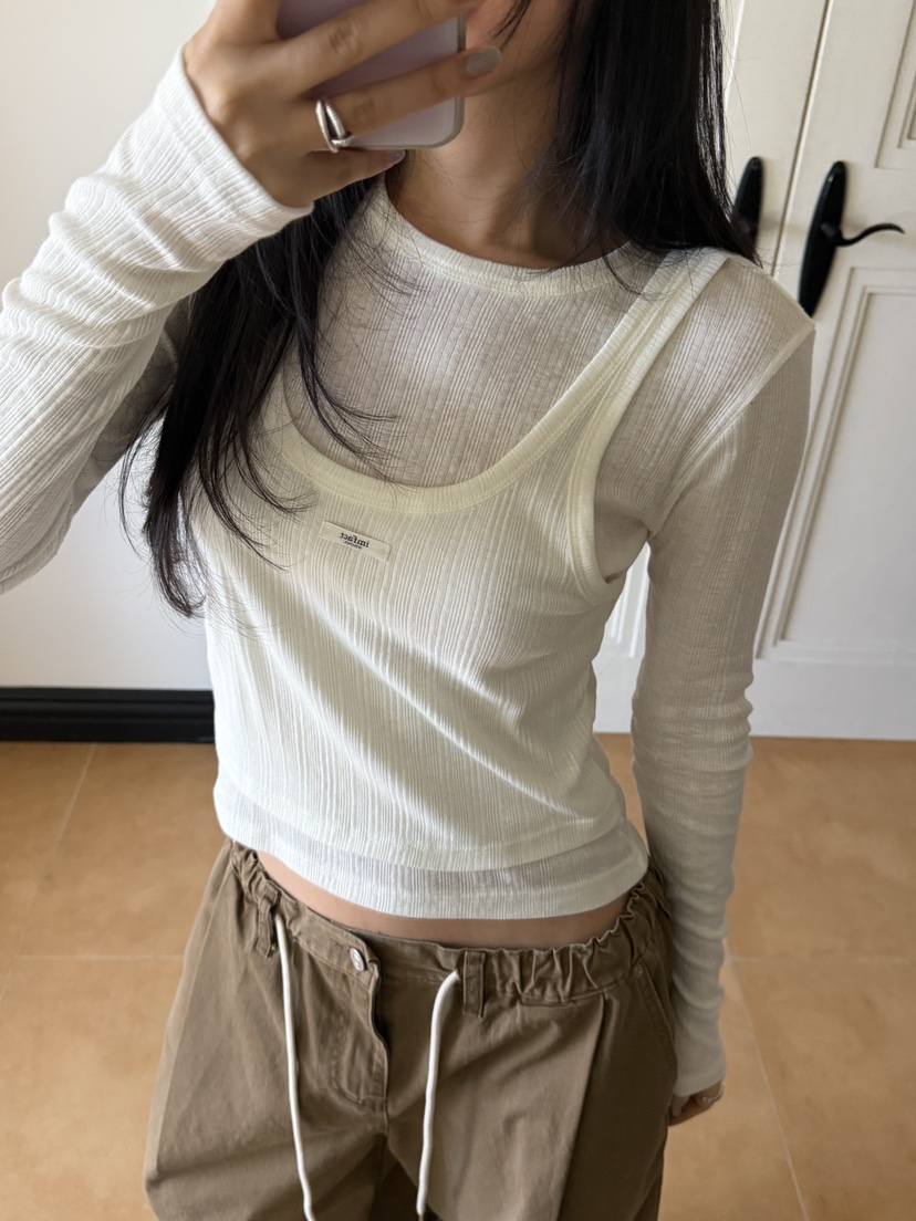 I MFACT東大門實拍女裝新款熱賣休閑真品職業時尚長袖T恤I MFACT長袖T恤