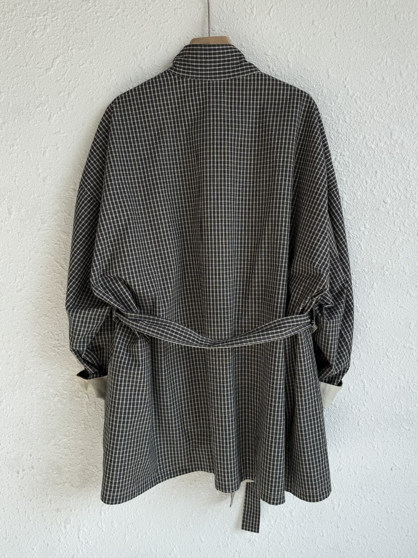 LEMATIN東大門直郵女裝新品26春夏長款風衣含腰帶兩面穿雙面LEMATIN長款風衣