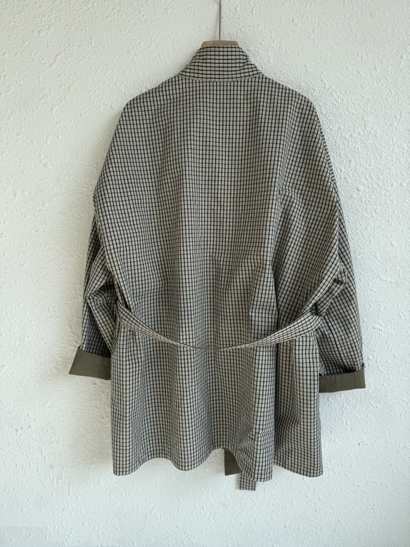 LEMATIN東大門直郵女裝新品26春夏長款風衣含腰帶兩面穿雙面LEMATIN長款風衣