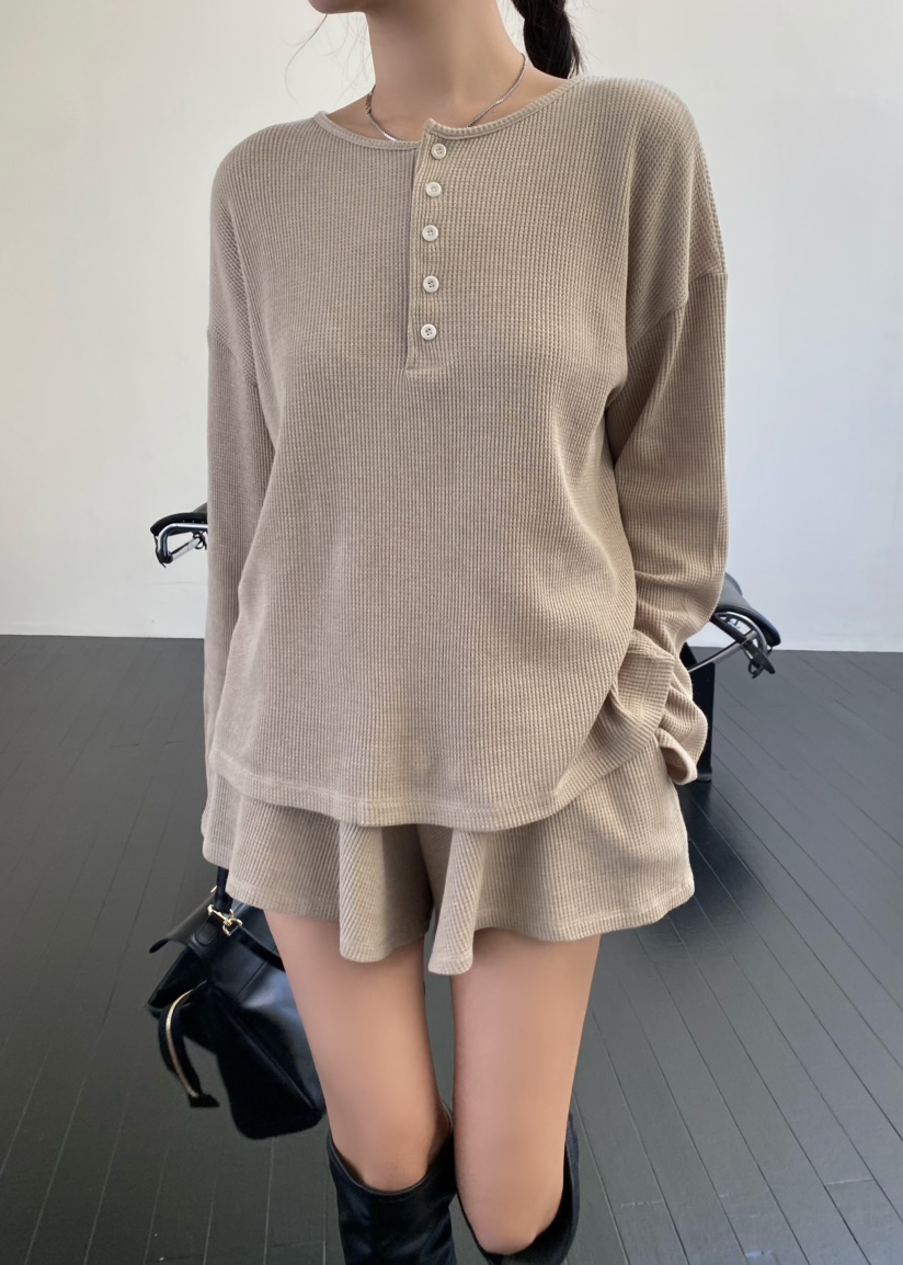 OUPPT東大門實拍女士新品人氣職業休閑真品時尚推薦長袖T恤OUPPT長袖T恤圖色3