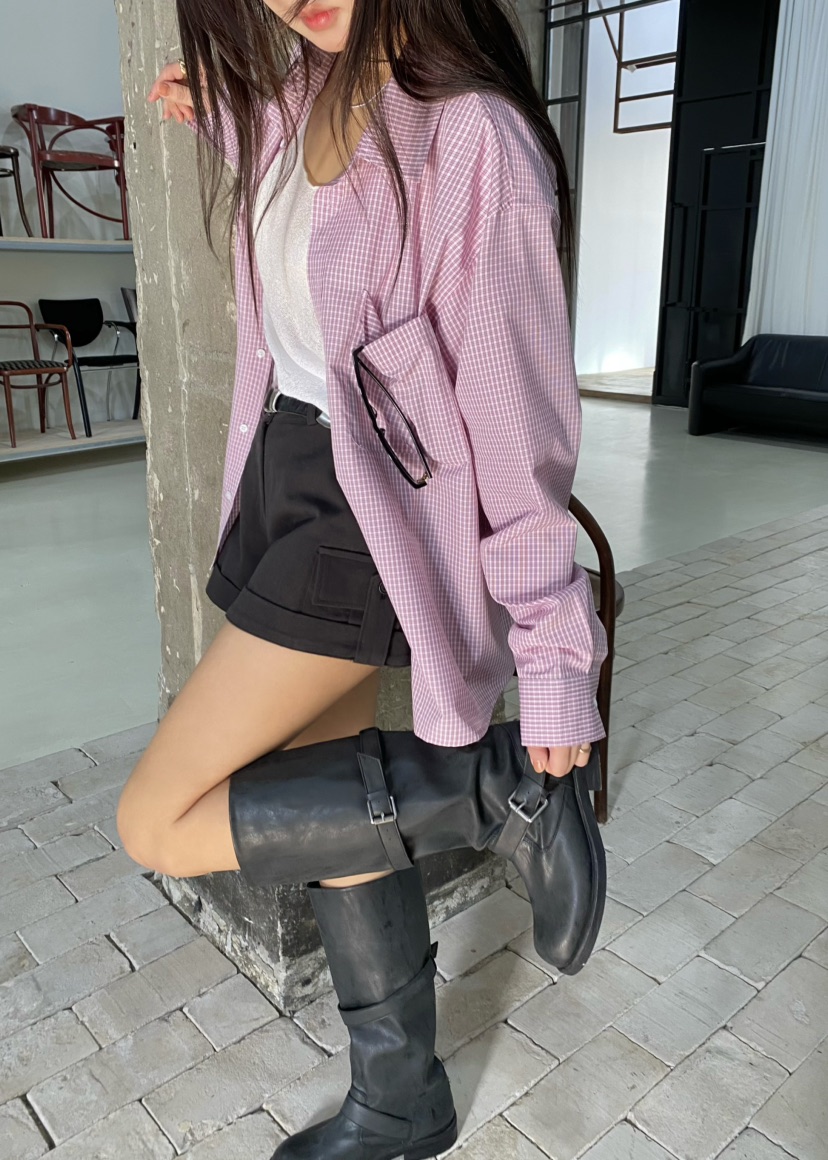 OUPPT韓國代購女士新款休閑人氣推薦真品職業26春夏襯衫蕾絲衫OUPPT襯衫/蕾絲衫