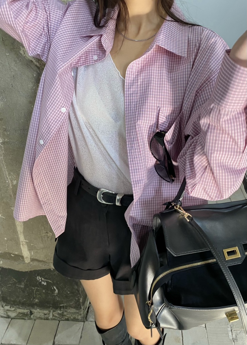 OUPPT韓國代購女士新款休閑人氣推薦真品職業26春夏襯衫蕾絲衫OUPPT襯衫/蕾絲衫