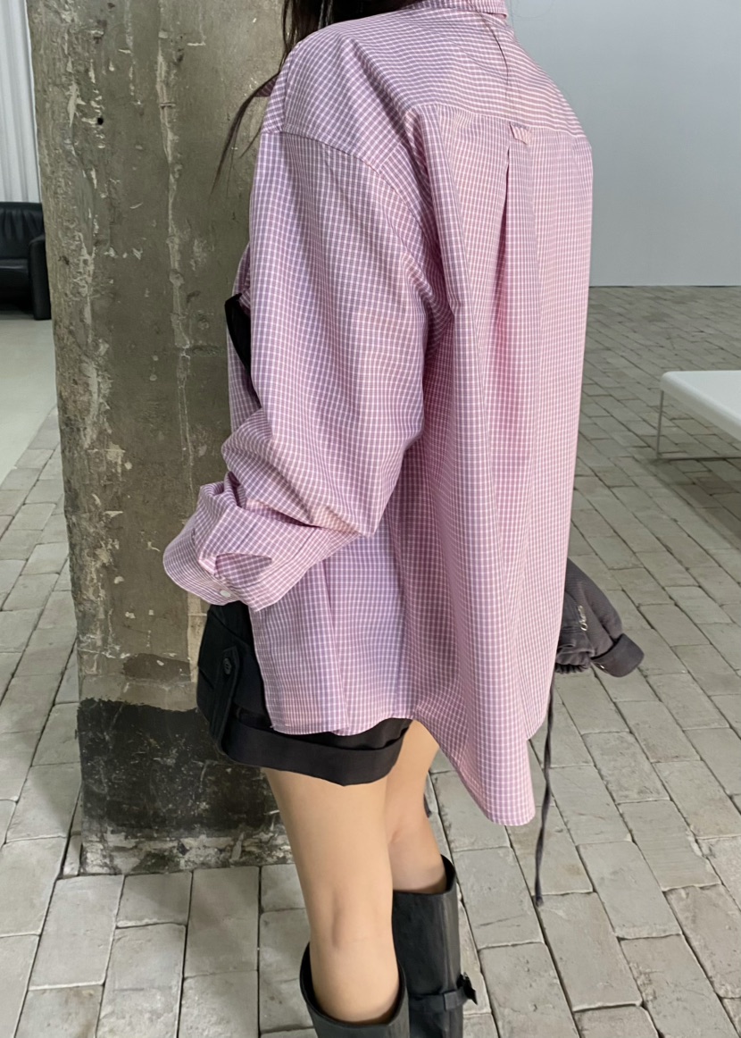 OUPPT韓國代購女士新款休閑人氣推薦真品職業26春夏襯衫蕾絲衫OUPPT襯衫/蕾絲衫