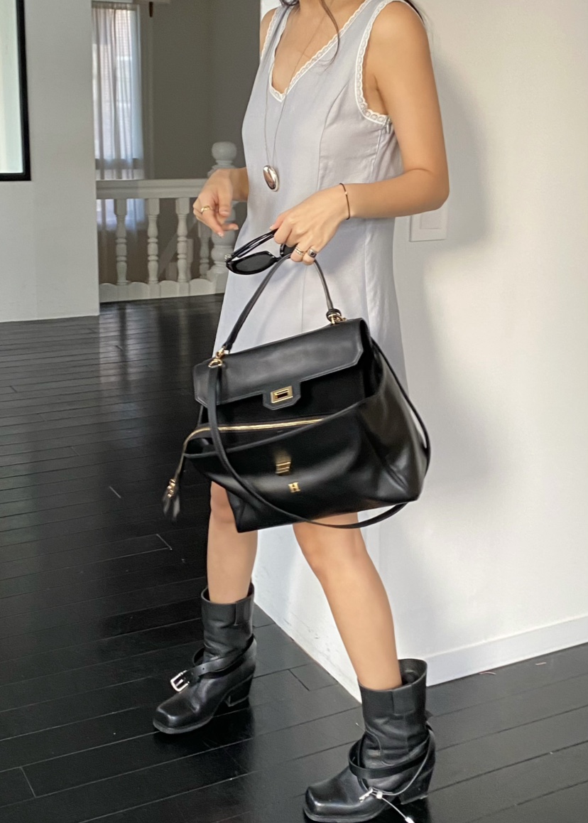 OUPPT東大門代購女士新款26春夏熱賣休閑職業連衣裙不含腰帶OUPPT連衣裙