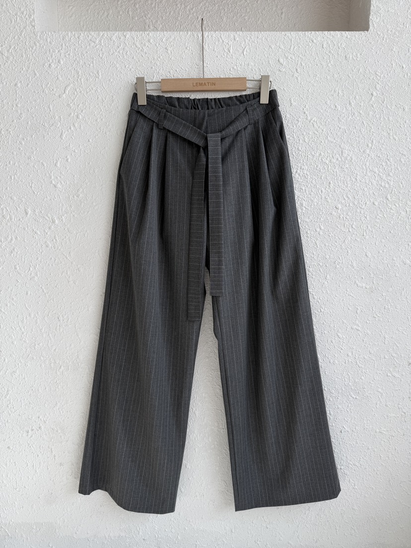 LEMATIN東大門實拍女裝新品真品人氣26春夏時尚休閑褲條紋LEMATIN休閑褲圖色1