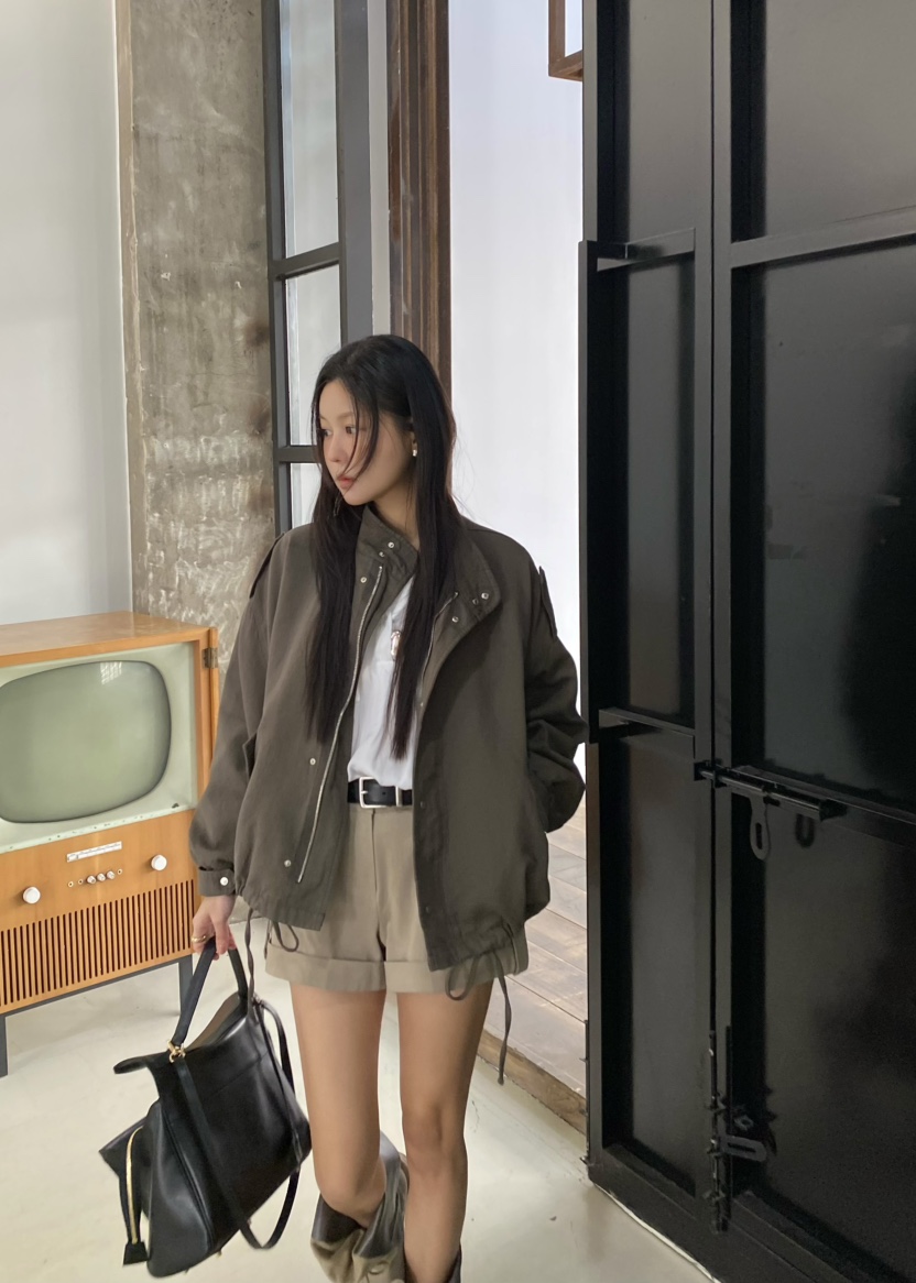 OUPPT東大門實拍女士新品推薦休閑26春夏人氣真品熱賣夾克OUPPT夾克