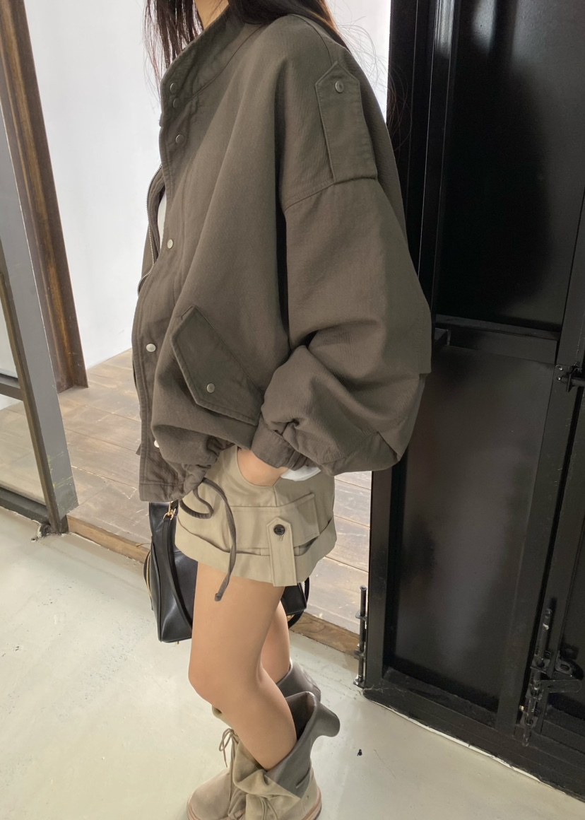 OUPPT東大門實拍女士新品推薦休閑26春夏人氣真品熱賣夾克OUPPT夾克