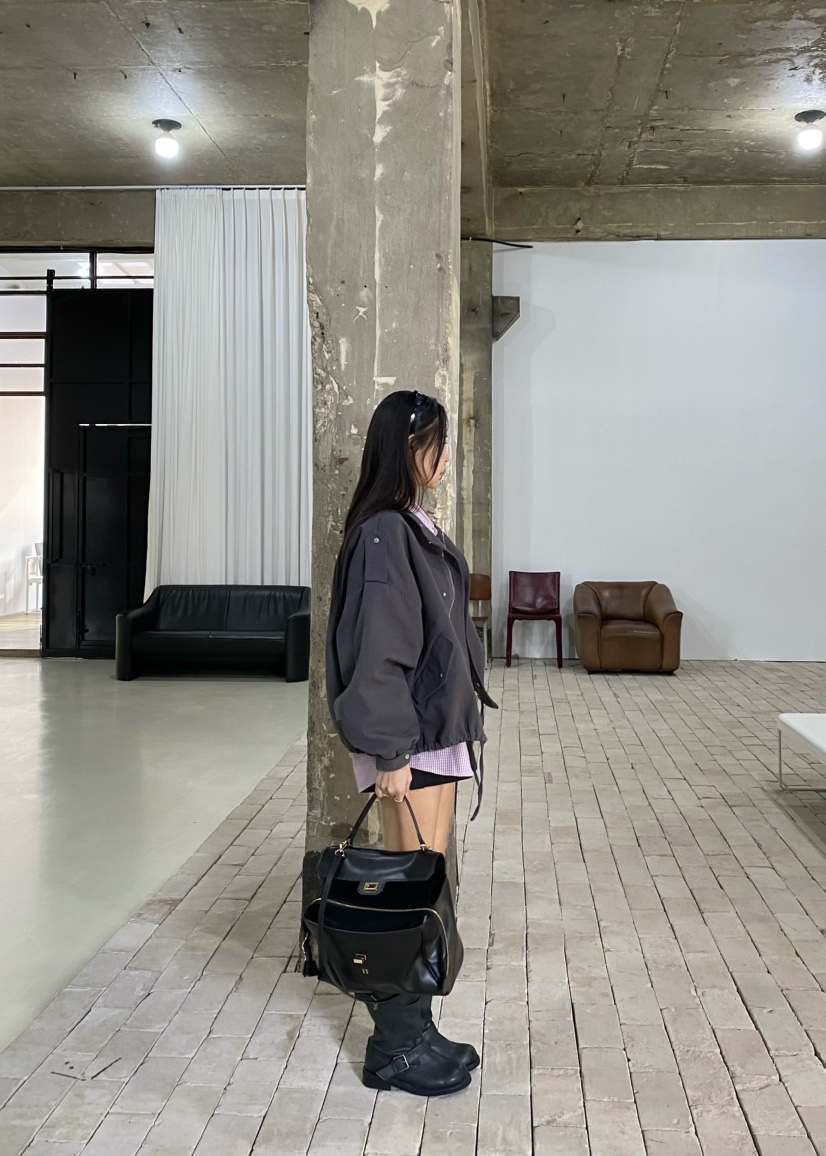 OUPPT東大門實拍女士新品推薦休閑26春夏人氣真品熱賣夾克OUPPT夾克