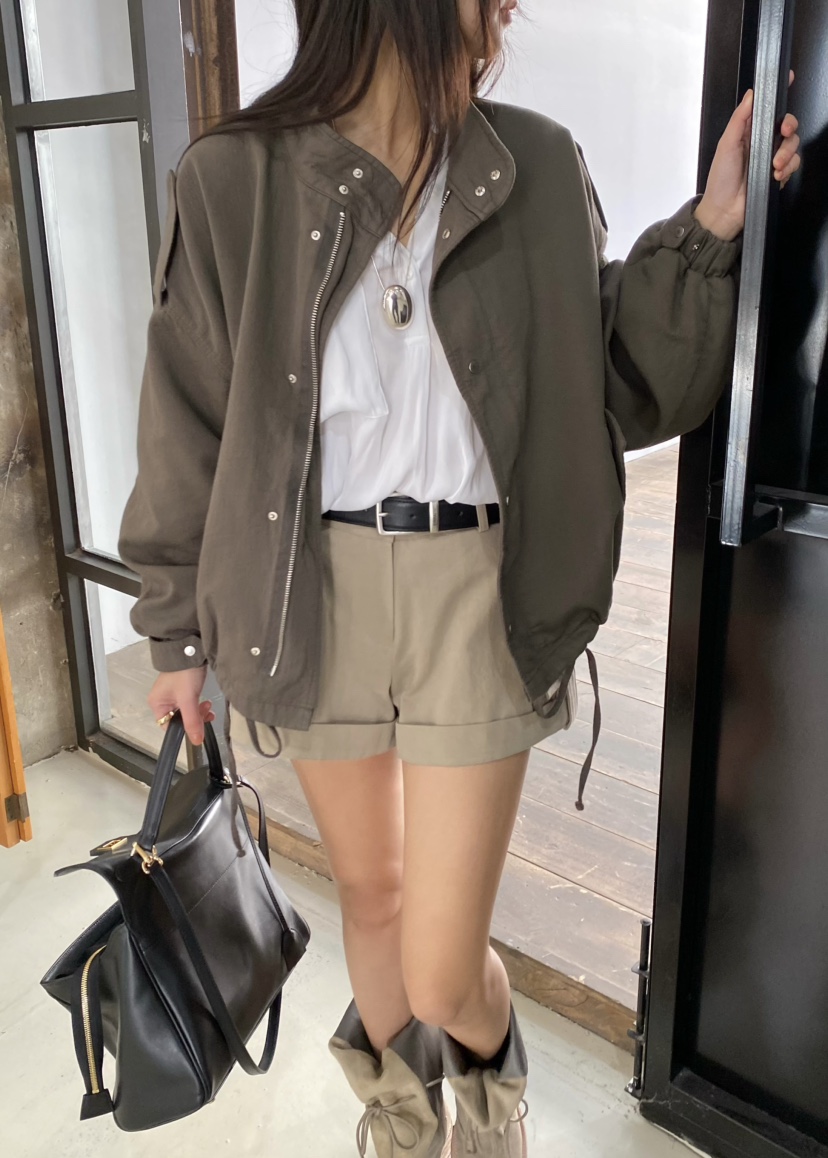 OUPPT東大門實拍女士新品推薦休閑26春夏人氣真品熱賣夾克OUPPT夾克圖色1