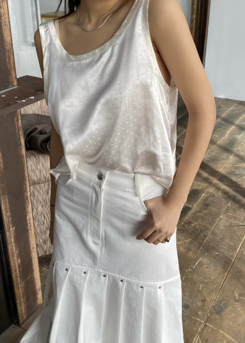 OUPPT韓國代購女士新品真品職業人氣26春夏時尚休閑吊帶背心OUPPT吊帶/背心