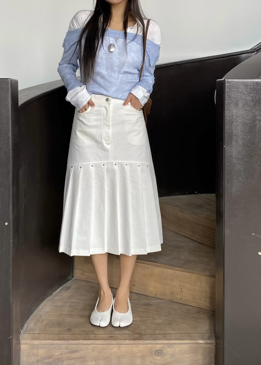 OUPPT東大門代購女士新款真品26春夏時尚推薦半身裙中短裙OUPPT半身裙/中短裙