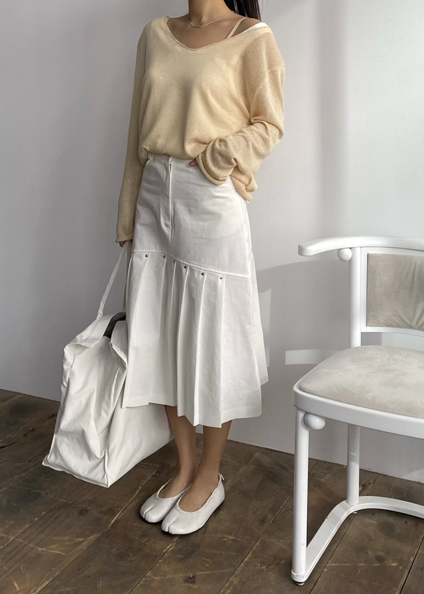 OUPPT東大門代購女士新款真品26春夏時尚推薦半身裙中短裙OUPPT半身裙/中短裙