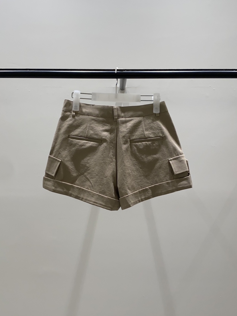OUPPT東大門直郵女裝新品人氣休閑熱賣時尚職業短褲不含腰帶OUPPT短褲