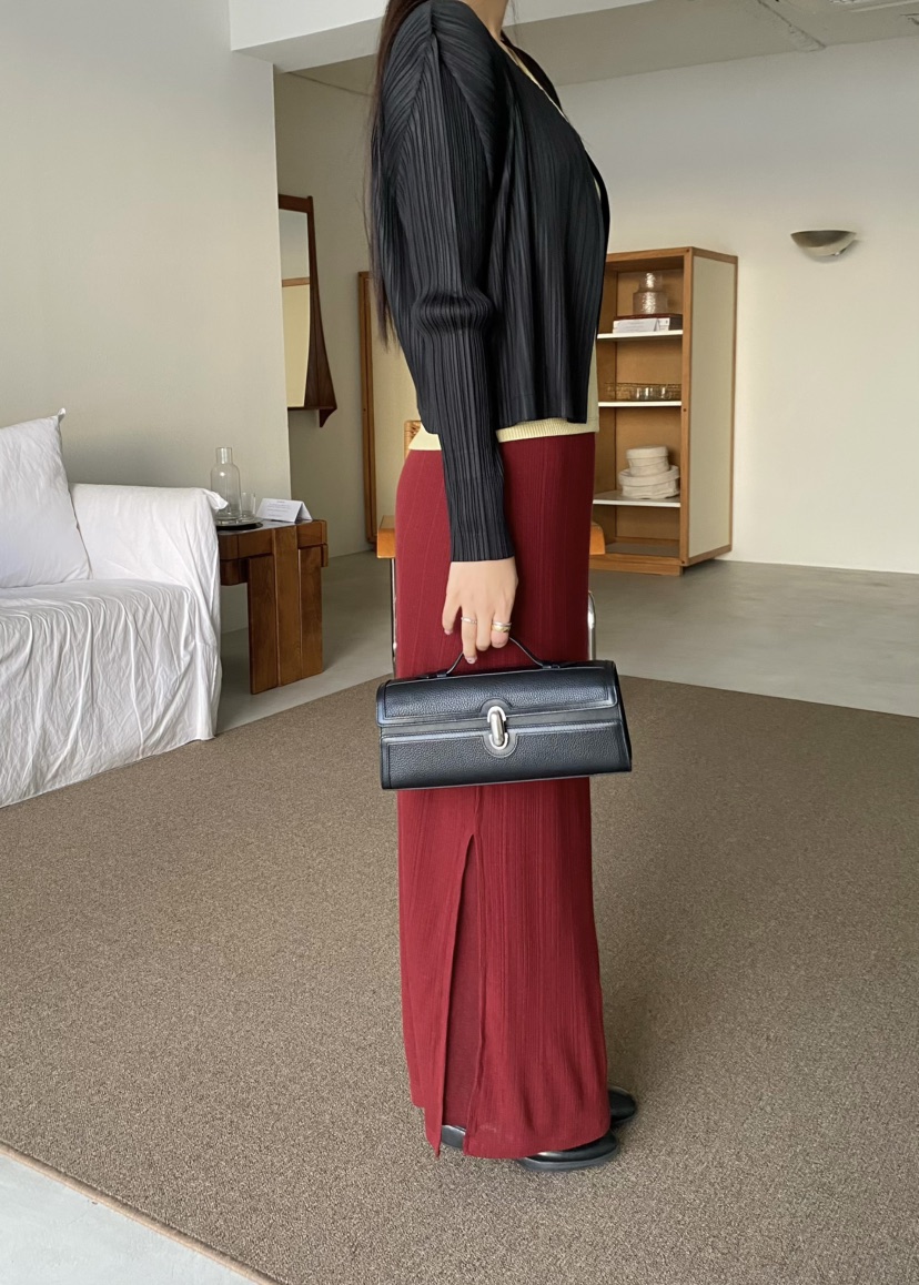 OUPPT東大門實拍女裝新款職業真品時尚26春夏人氣推薦長裙OUPPT長裙