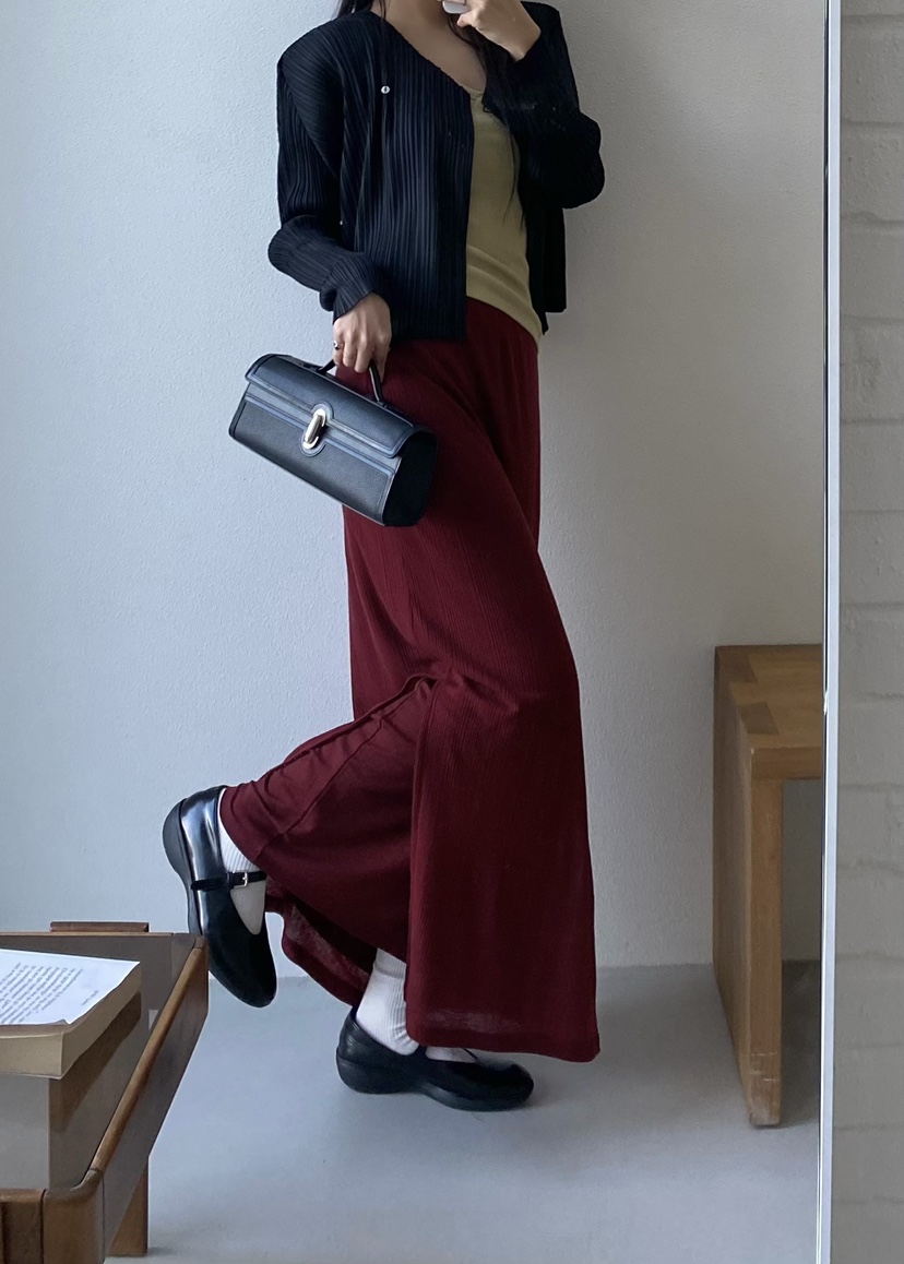 OUPPT東大門實拍女裝新款職業真品時尚26春夏人氣推薦長裙OUPPT長裙