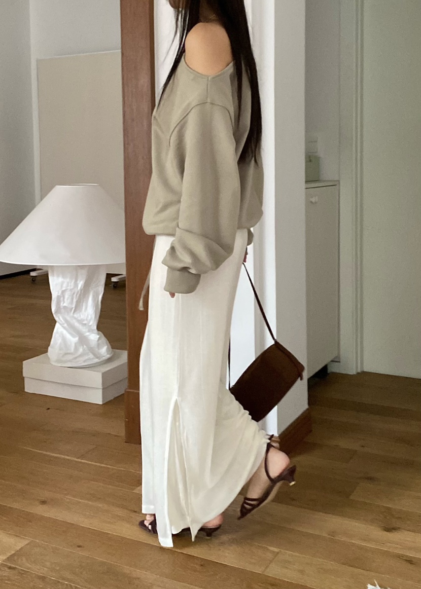 OUPPT東大門實拍女裝新款職業真品時尚26春夏人氣推薦長裙OUPPT長裙