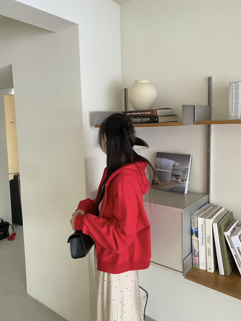 OUPPT東大門實拍女士新款推薦26春夏人氣真品夾克連帽拉鏈衫OUPPT夾克