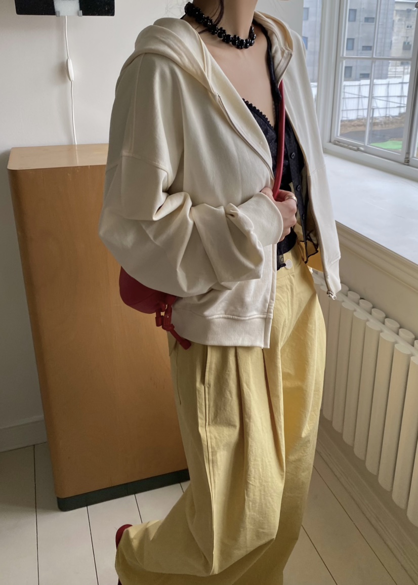 OUPPT東大門實拍女士新款推薦26春夏人氣真品夾克連帽拉鏈衫OUPPT夾克