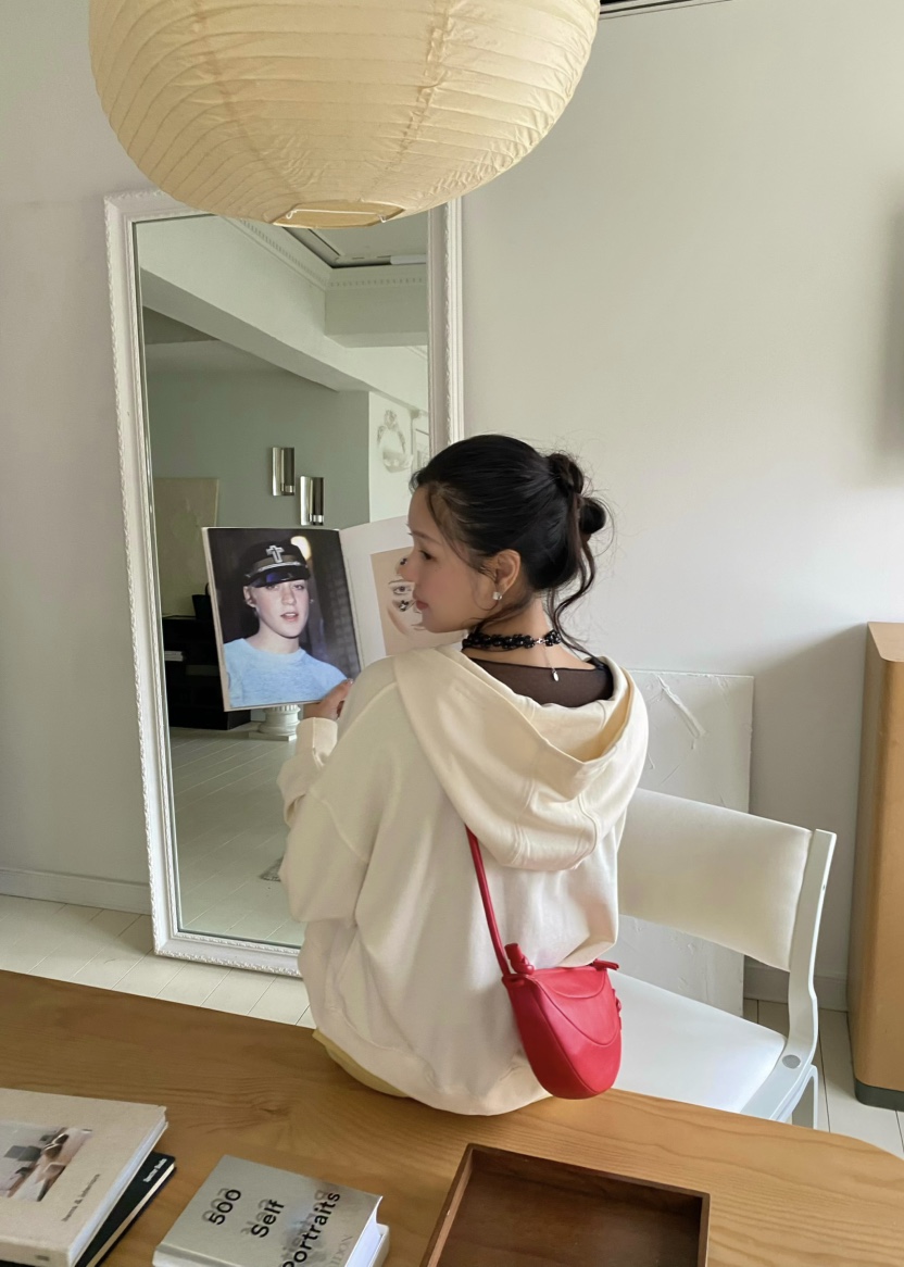 OUPPT東大門實拍女士新款推薦26春夏人氣真品夾克連帽拉鏈衫OUPPT夾克