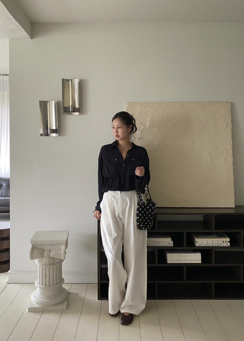 OUPPT韓國代購女士新品休閑26春夏熱賣人氣職業時尚休閑褲OUPPT休閑褲