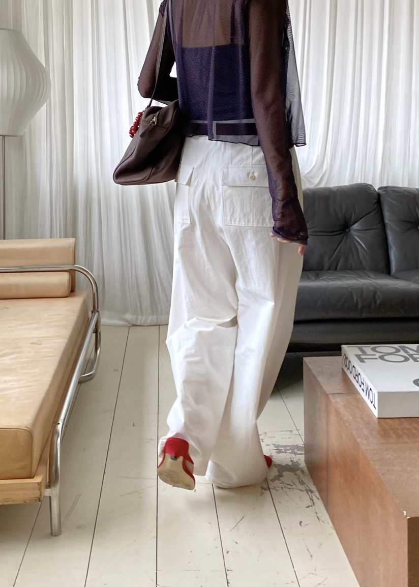 OUPPT韓國代購女士新品休閑26春夏熱賣人氣職業時尚休閑褲OUPPT休閑褲