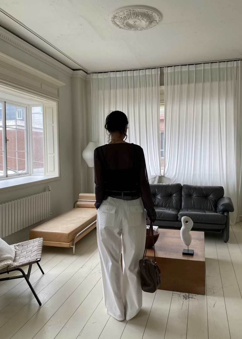 OUPPT韓國代購女士新品休閑26春夏熱賣人氣職業時尚休閑褲OUPPT休閑褲