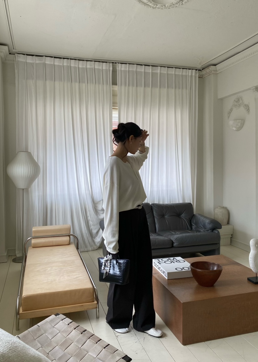 OUPPT韓國代購女士新品休閑26春夏熱賣人氣職業時尚休閑褲OUPPT休閑褲